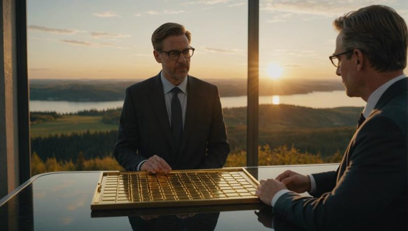 financial security with gold