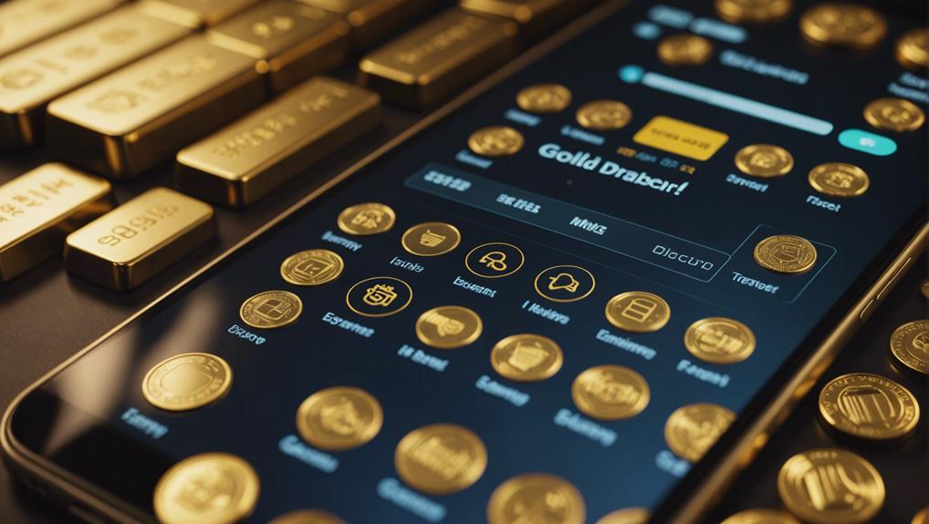 selecting gold investment apps