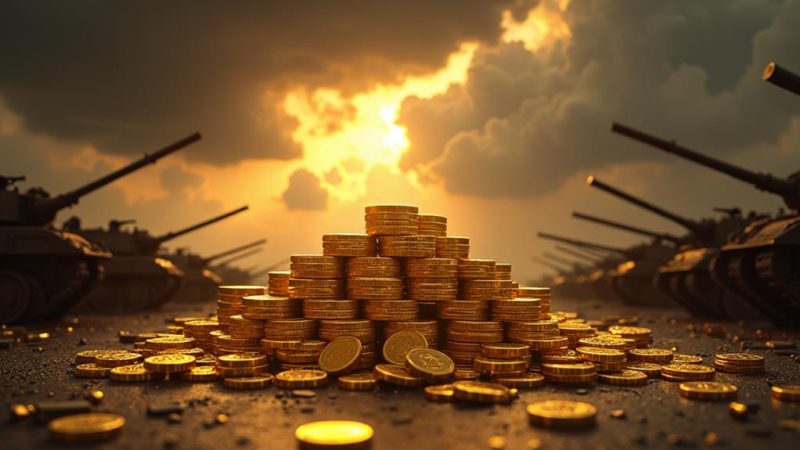 geopolitical risks enhance gold security