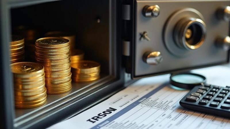 gold ira investment taxes