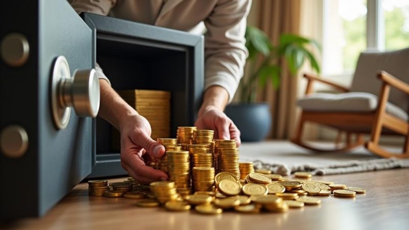 retirement physical gold ownership