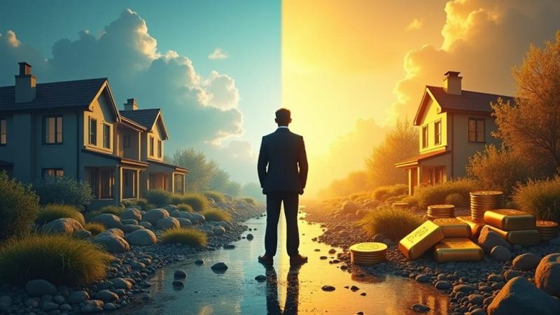self directed vs gold iras